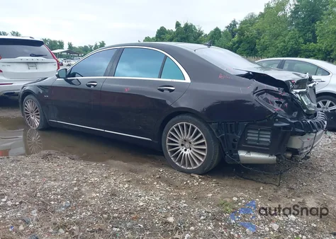 2015 Mercedes-Benz S 600 from USA, damaged, VIN WDDUG7GB6FA112520